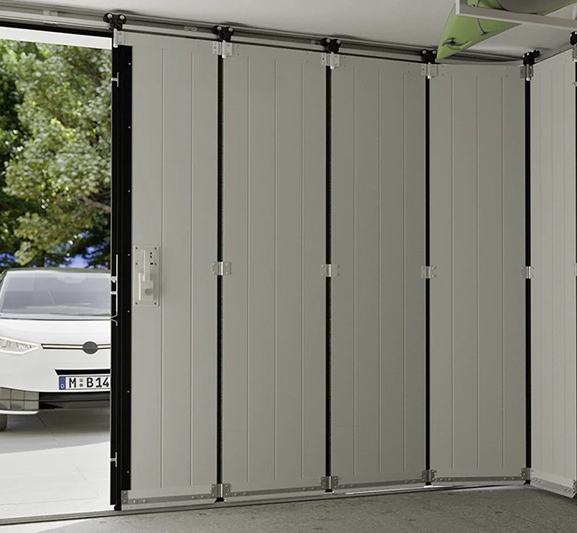 Puertas de garaje seccionales laterales